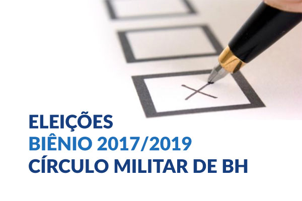 Evento Eleições - Círculo Militar de Belo Horizonte