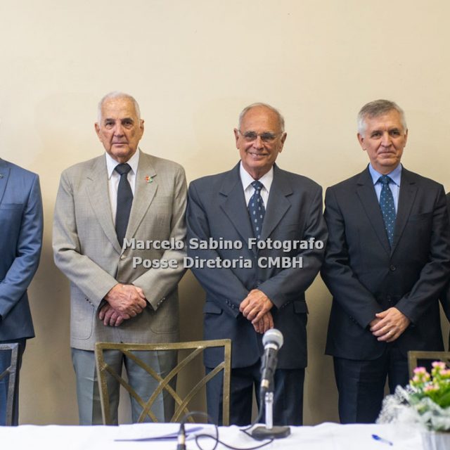 Ten Cel João Carlos Dias, Gen Div Amaury Sá Freire de Lima, Gen Ex Romulo Bini Pereira, Gen Div Altair José  Polsin e Cel Ney Guimarães