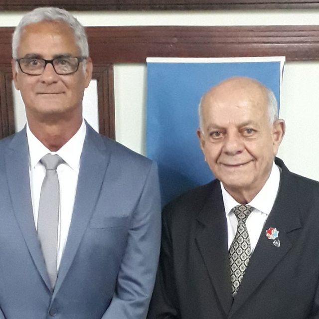 Ten Cel João Carlos Dias e Cel Ney Guimarães